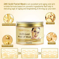 Hochwertiger 24 Karat Gold Gesicht Mitesser Entferner Anti-Akne Peel-Off-Maske